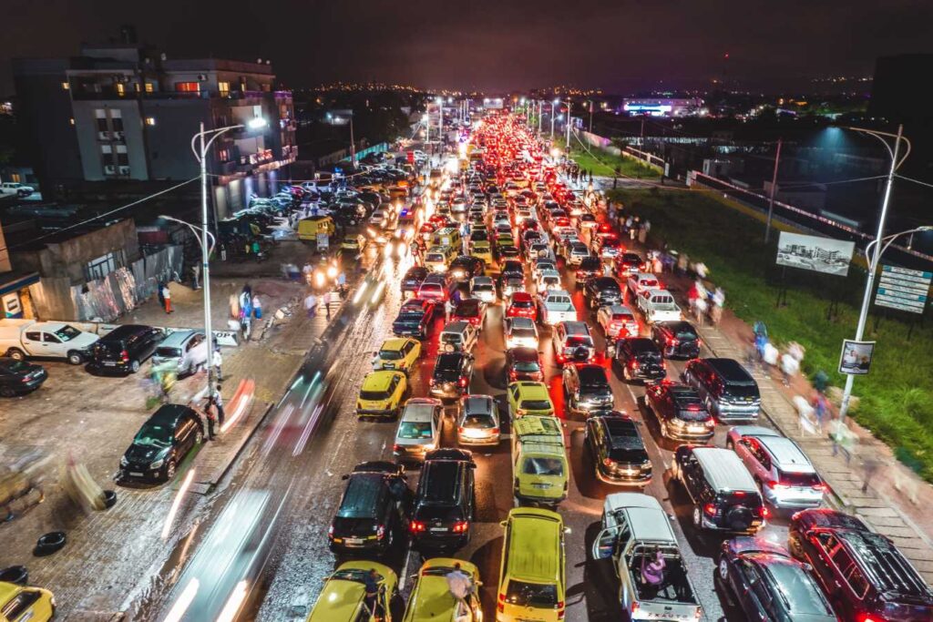 les embouteillages kin 2